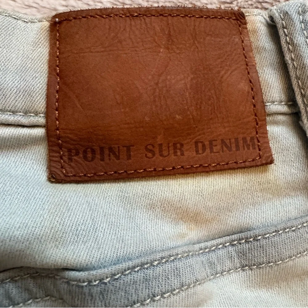 J Crew Point Sur Women's Light Blue Stretchy‎ Jeans Size 34